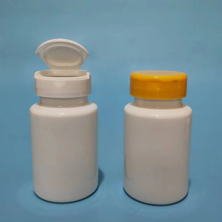 High quality HDPE square shape big diameter 700ml plastic medicine pesticides bottle