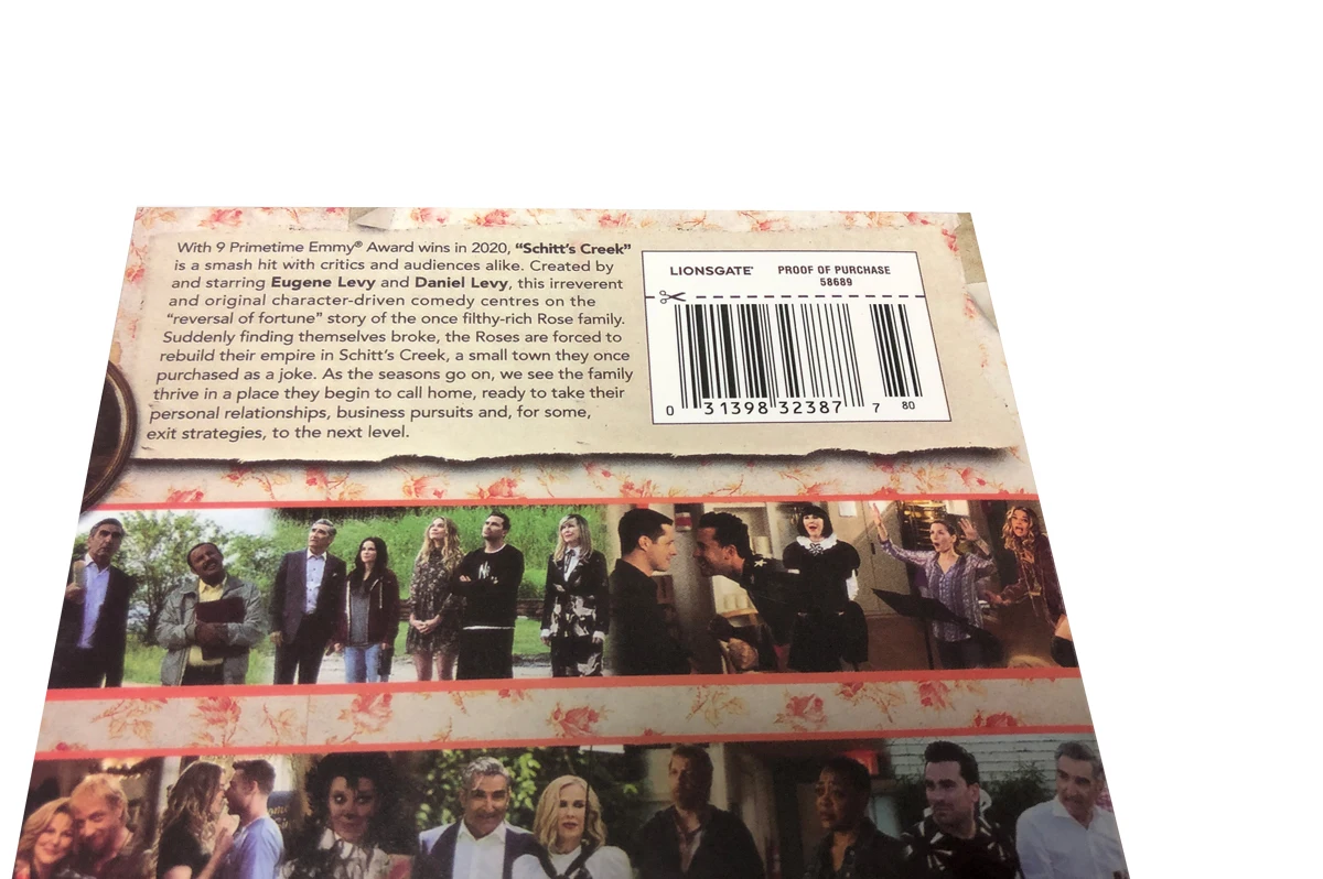 Schitt's Creek the Complete Collection 15discs Dvd Movies CD Album Blu Ray Box Sets Factory Supply Fast Free Shipping by DHL UPS