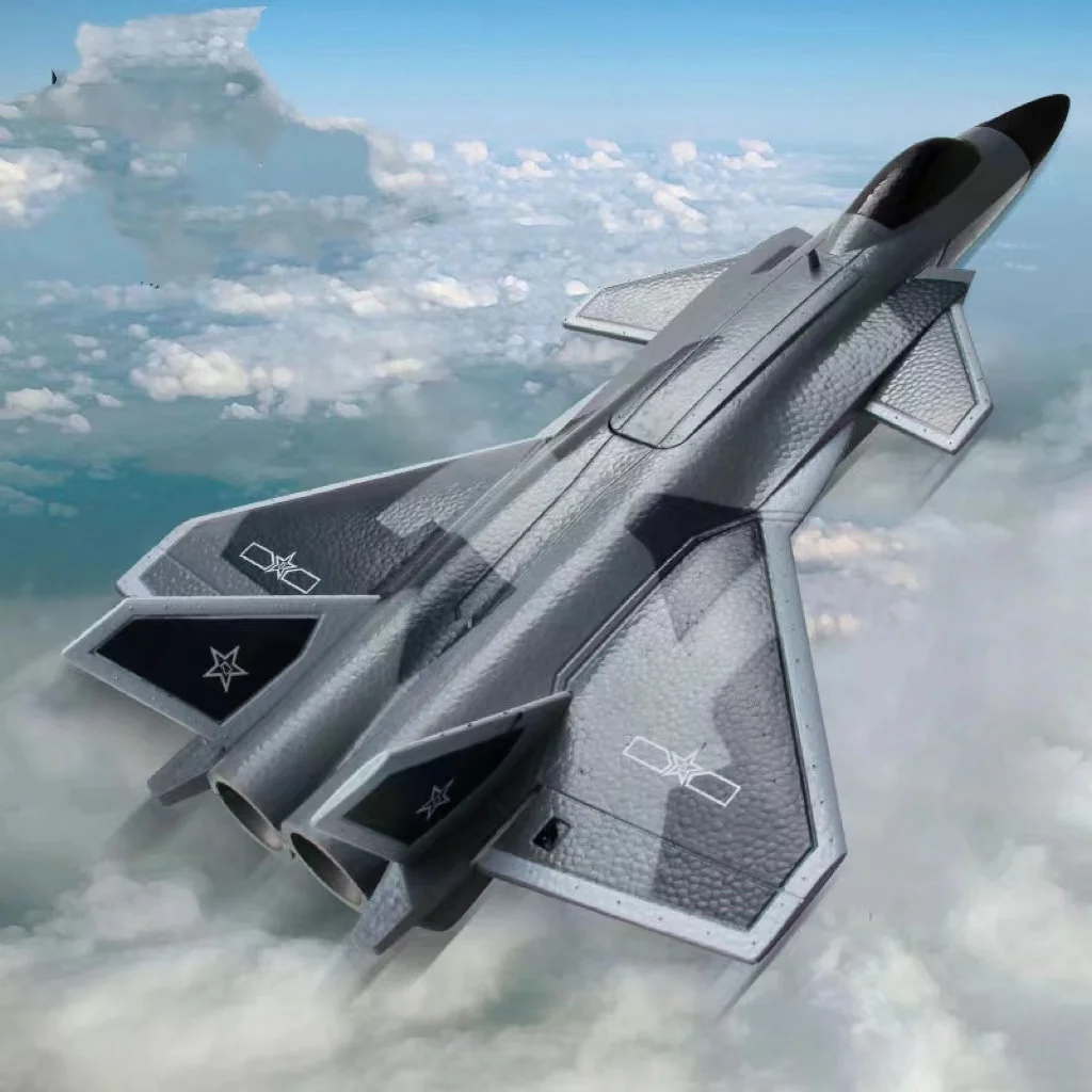 FX9630 Four Channel Channel Channel J-20 Remote Control Aircraft Weilong J20 Fighter Fixed Wing Model