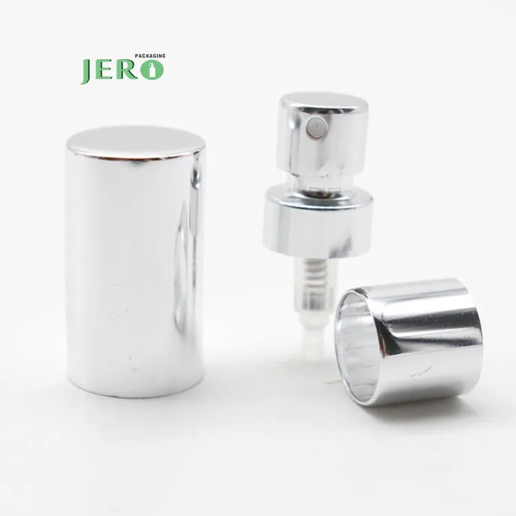 Manufacturer cosmetic fine mist sprayer crimp pump sprayer high quality rose gold perfume sprayer