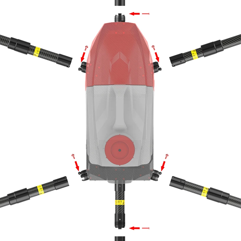 Lipo батарея для защиты растений самолета 16l Полезная нагрузка сельскохозяйственный распылитель Дрон