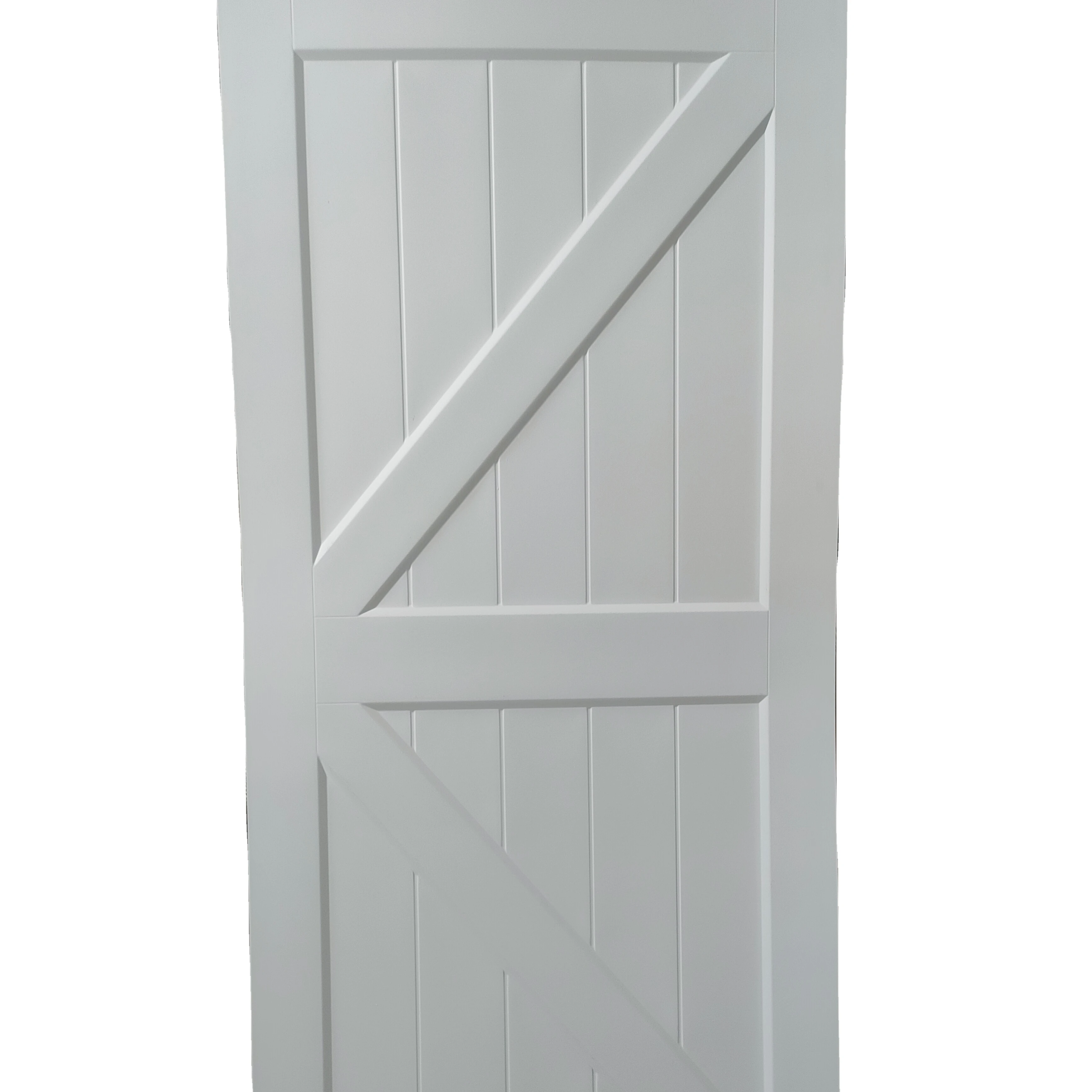 WPC melamine white prime wood veneer door skin for indoor use