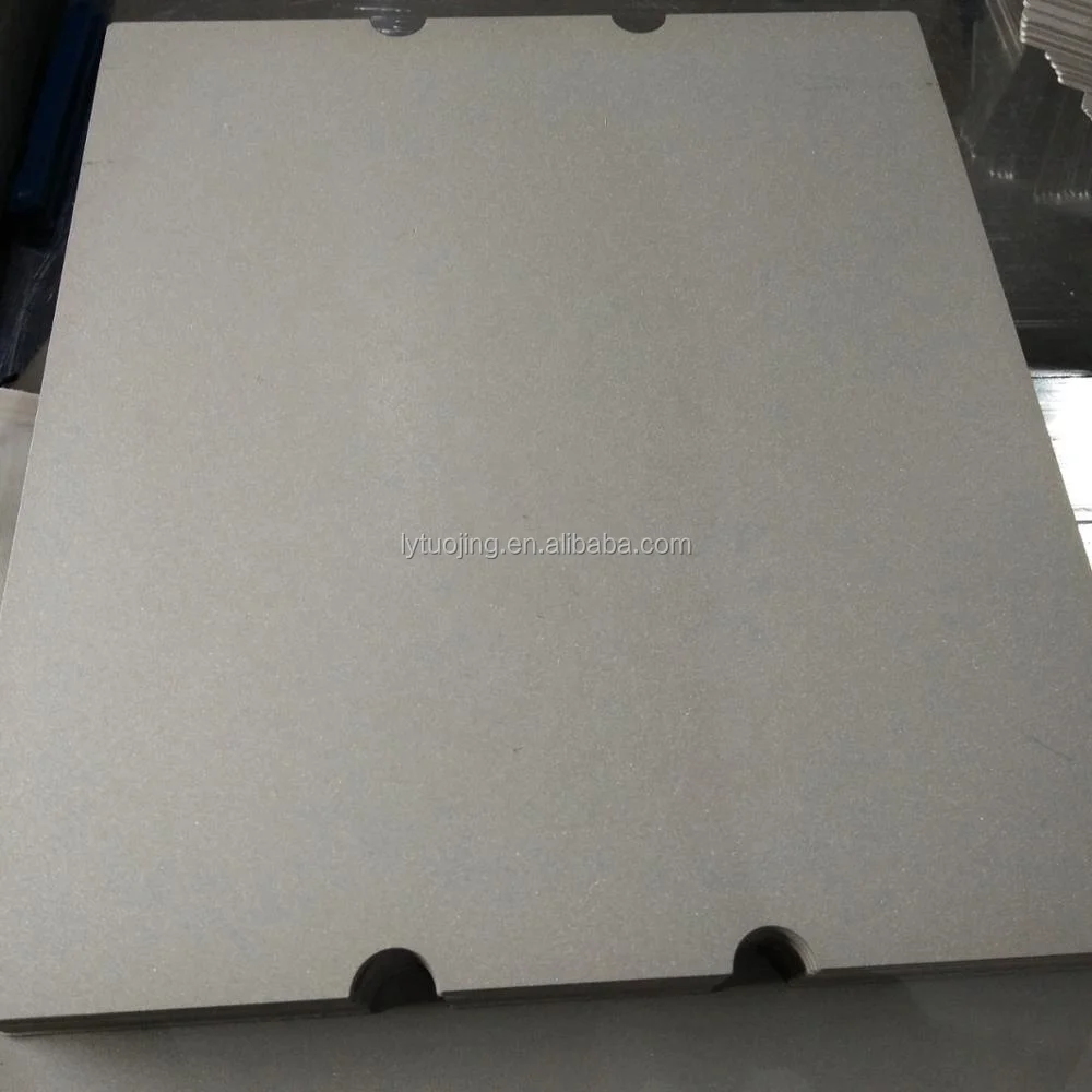 Sandblasted molybdenum sheet for vacuum furnace