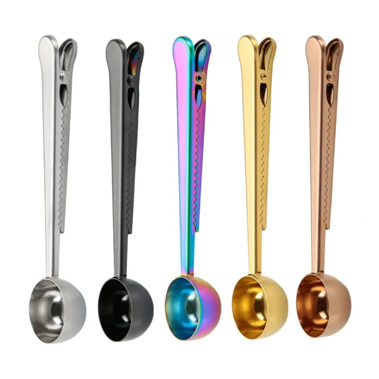 coffee bag clip scoop