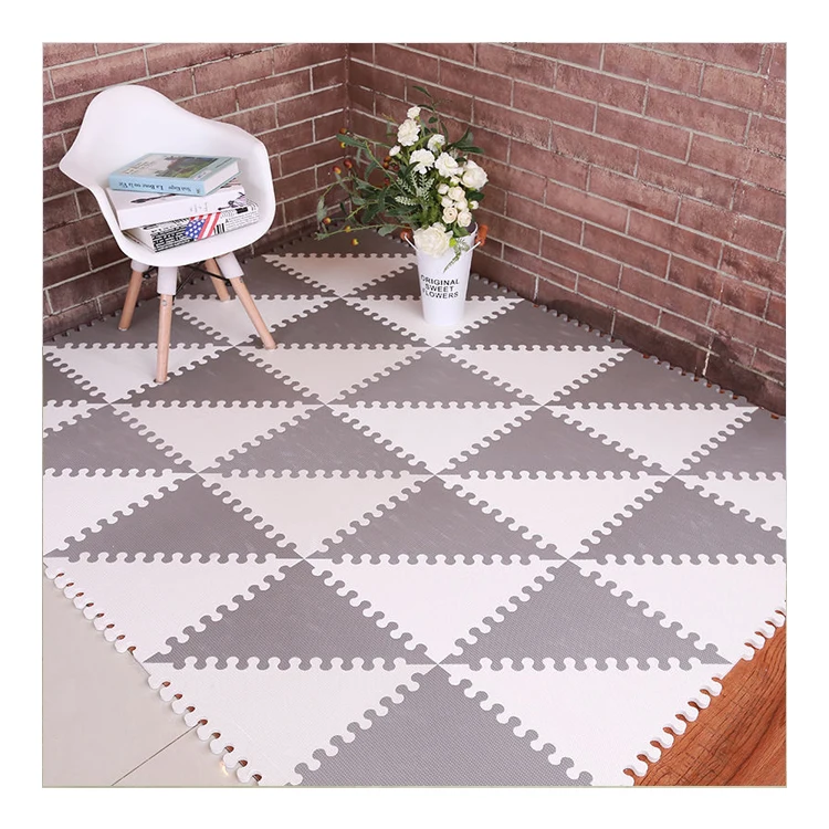 Детский игровой коврик HJT eva, детский игровой коврик-пазл для упражнений, мягкая напольная плитка из пены EVA с блокировкой