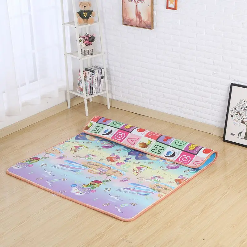 Double Sides  Play Zoo Non Toxic Play Mat Waterproof And Non-Toxic Baby Playmat