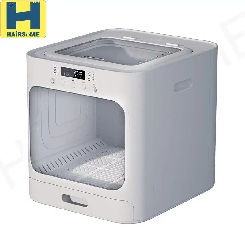 Hot Sale Low Noise cube Shaped Smart Pet Hair Dryer Room Automatic Pet Drying Box for Teddy Cats