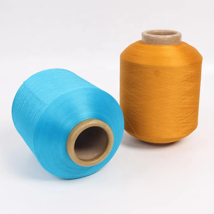 
Wholesale cheap OE polyester covered lycra yarn for knitting 