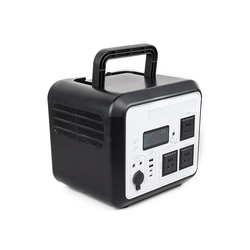 Custom 1200w lithium battery portable energy storage power supply outdoor portable solar power station