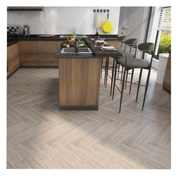 Floor Interlock Click 6.5mm Vinyl SPC Click Flooring Indoor tiles vinyl flooring chevron