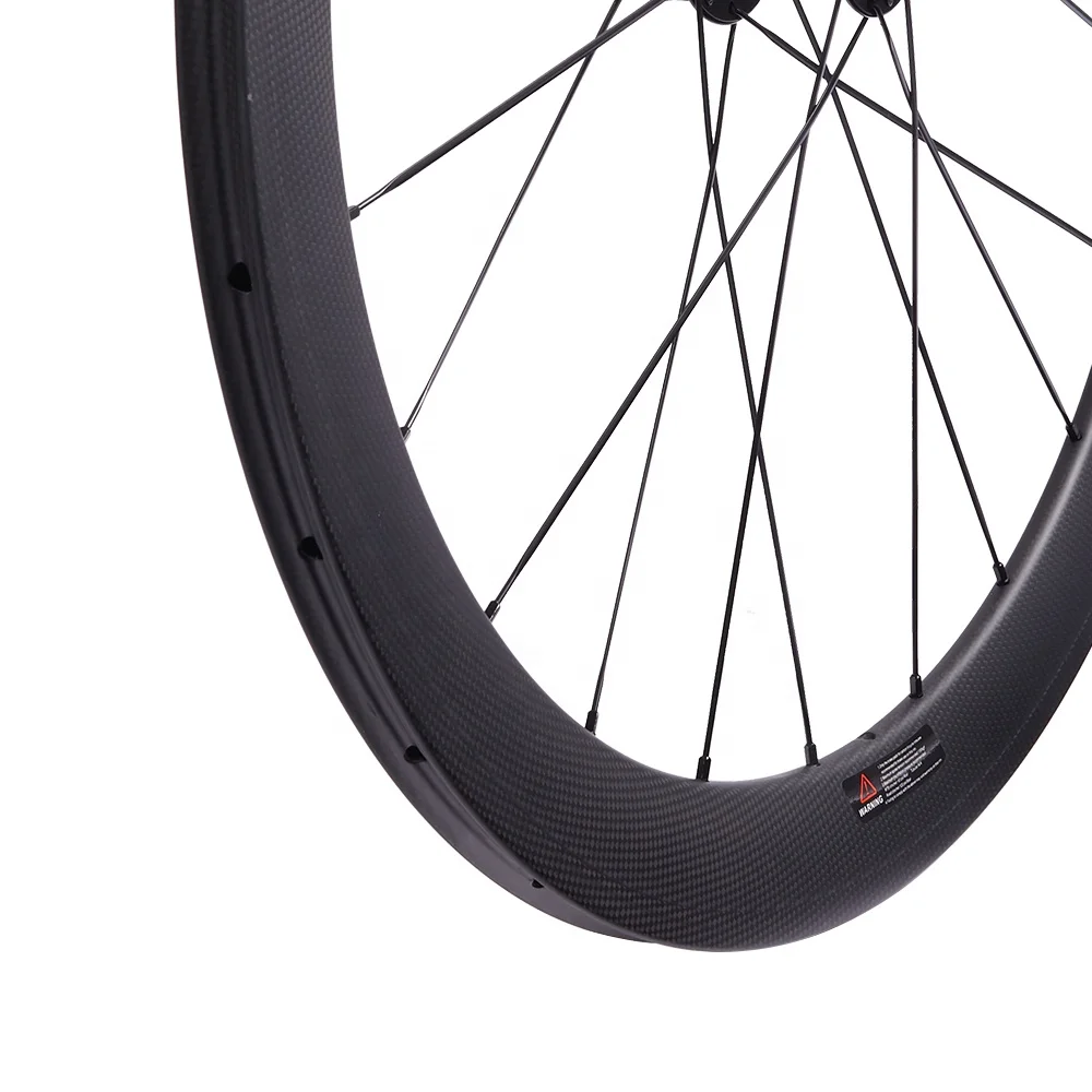 12mm 15mm /12*142mm Thru Axle or QR Disc Brake wheels 50mm 23mm width V Shape Tubular Carbon Road Cyclocross Wheelset