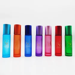 Wholesale  custom latest design 10ml transparent  deodorant perfume glass roll on bottle