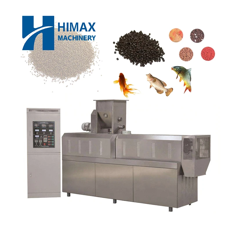 Cost saving automatic floating fish feed machine  fish feed production line fish feed equipment supplier