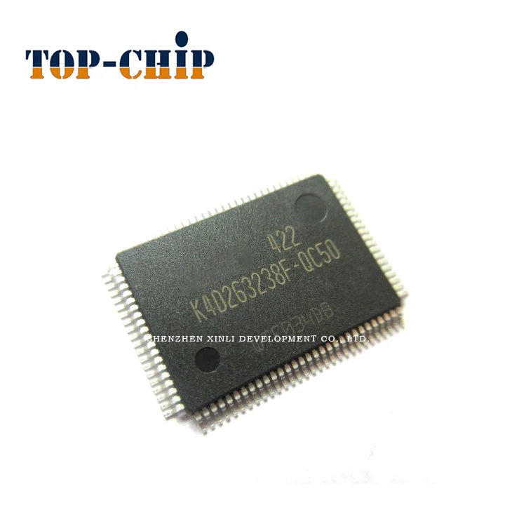 Совершенно новый аппарат не Привязанный к оператору сотовой связи K4D263238F-QC50 QFP-100 памяти IC чип