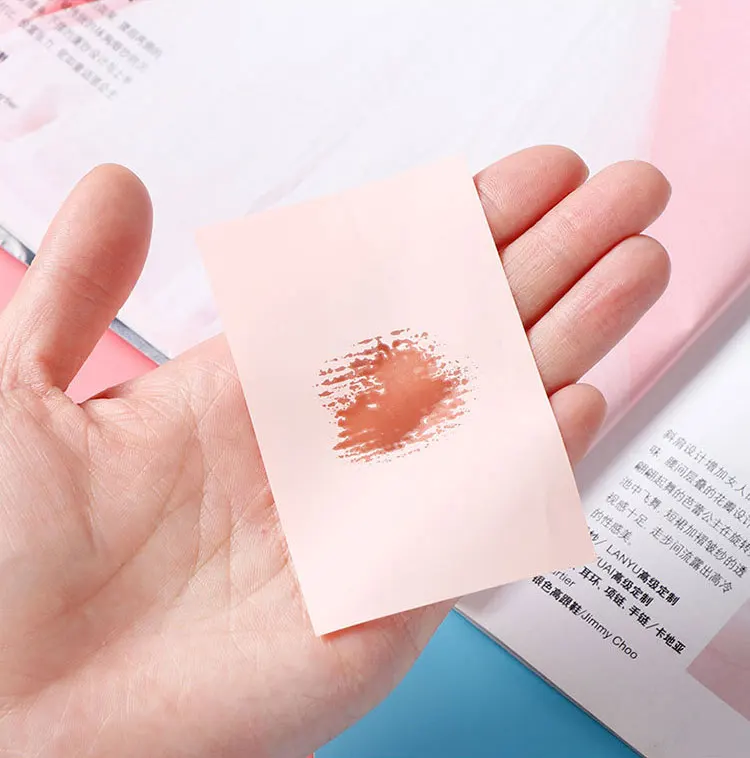 customized oil absorbs film oil blotting paper for oily skin absorbing film
