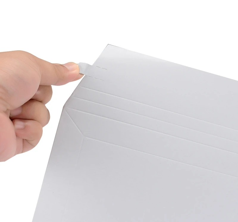 Oneji  A4 Size 12.6  X 9 Inch Recyclable Strong Self-Adhesive Sealing Kraft Paper Rigid Flat Cardboard Envelope