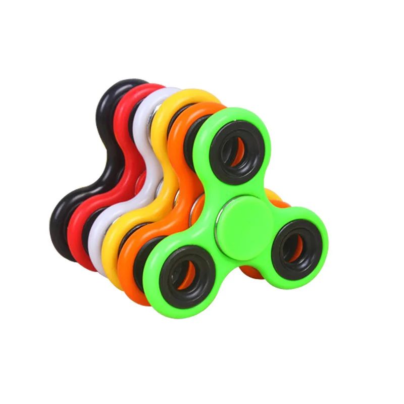 Factory Direct fidget spinner 3d cartoon logo promotes plastic metal finger fly fidget spinner decompression