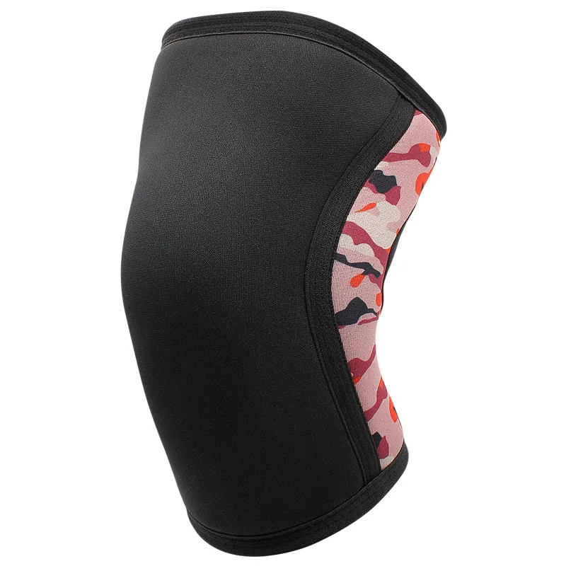 Silicone Knee Pads for Weightlifting and Fitness Training Anti-Slip Breathable Firm Control Deep Squats Protection for Adults