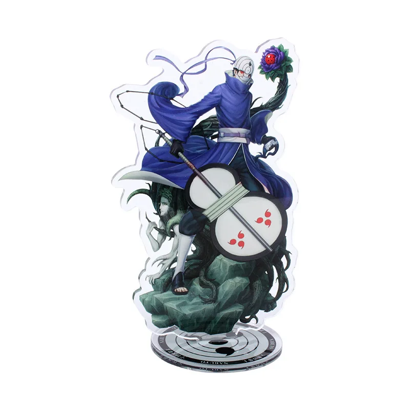 16CM Anime Figures Uzumaki Super Saiya Anime Figure Acrylic Stand Model Toys Accessories Collection Kawaii Cute Kid Gift