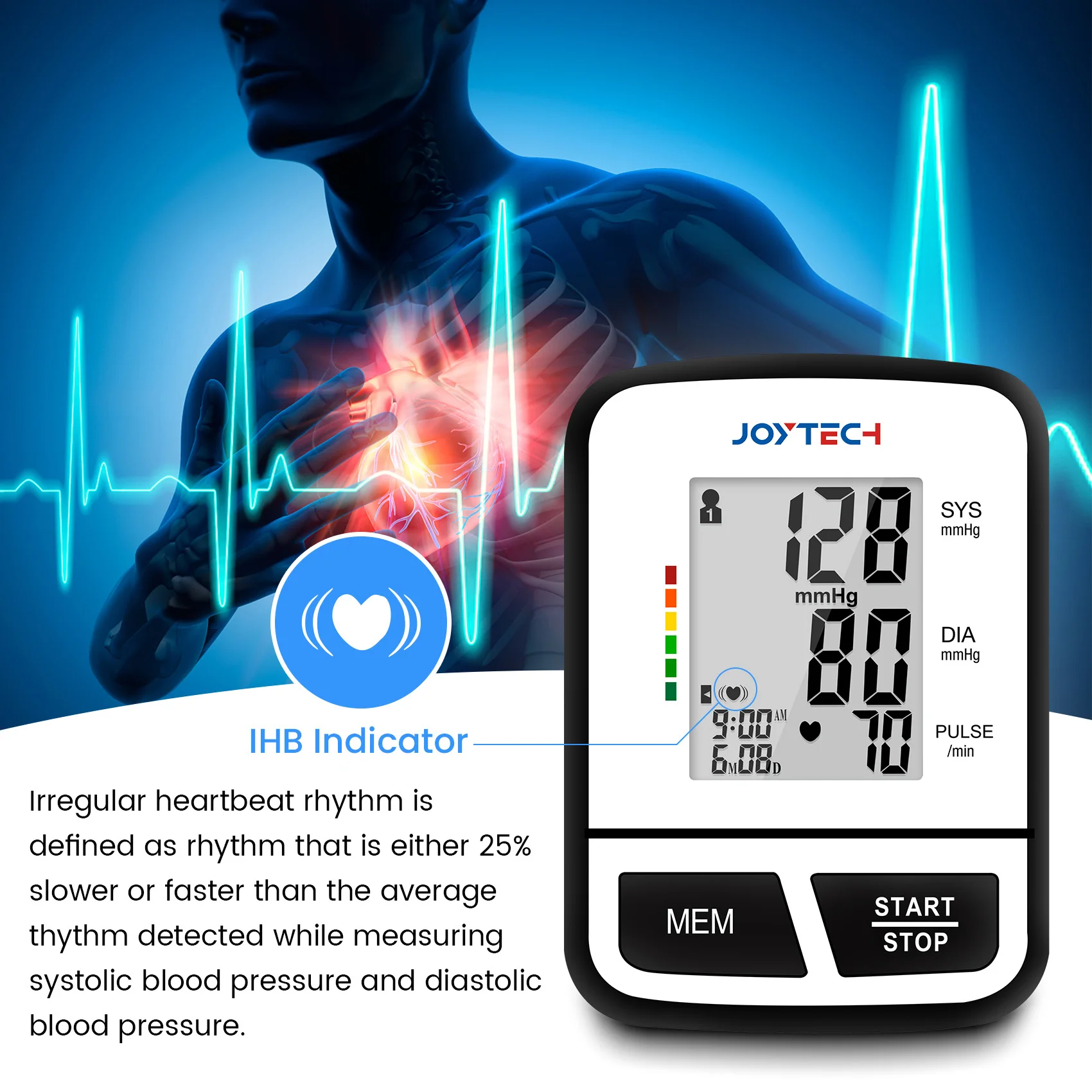 blood pressure monitor manufacturer  Tensiometer DIGITAL Electric Portable BP MONITOR medical sphygmomanometer