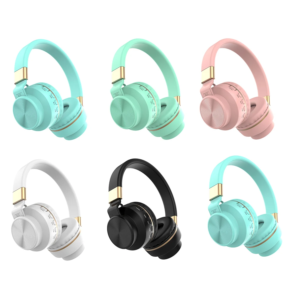 Wireless Over Ear Headphones For Computer Phone With Mic Over Ear Stereo Hi-Res Headset Studio Headphone For Recording Monitor