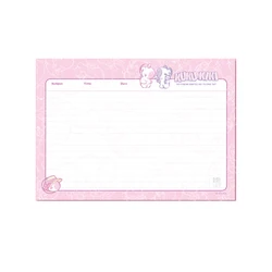 Custom Printing Stationery Kawaii Note Pads TO DO List Weekly Planner Tear Off Notepads