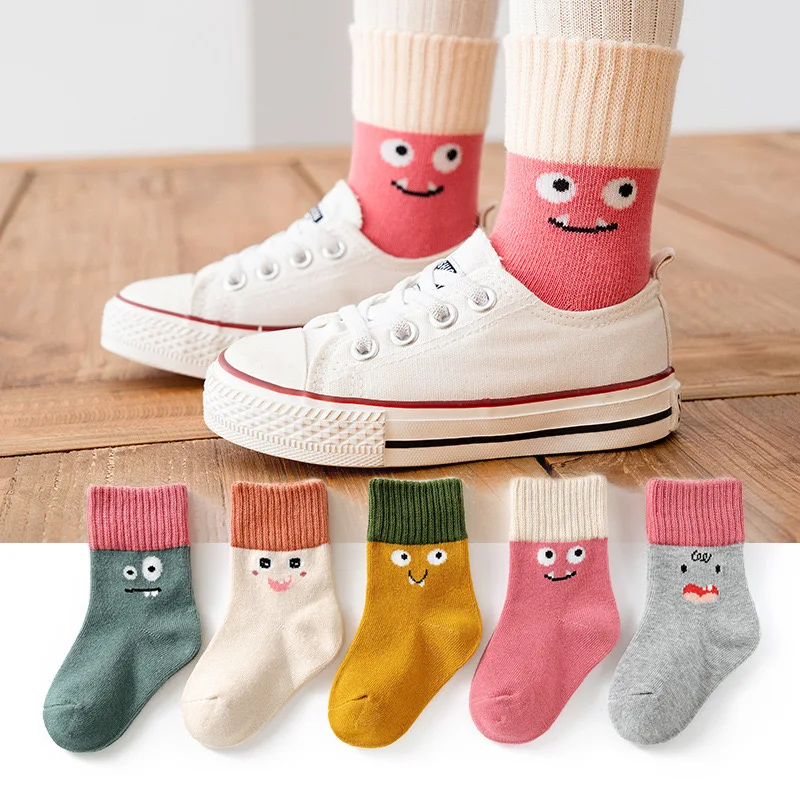 Animal Cute Casual Comfortable Polyester Ankle Cartoon Winter Socks
