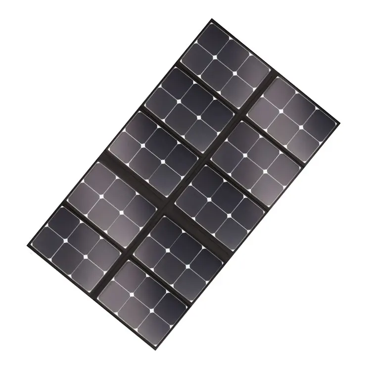 Highest Efficient 400W Solar Panel Foldable ETFE USB Type C For Outdoor Power Station Generator