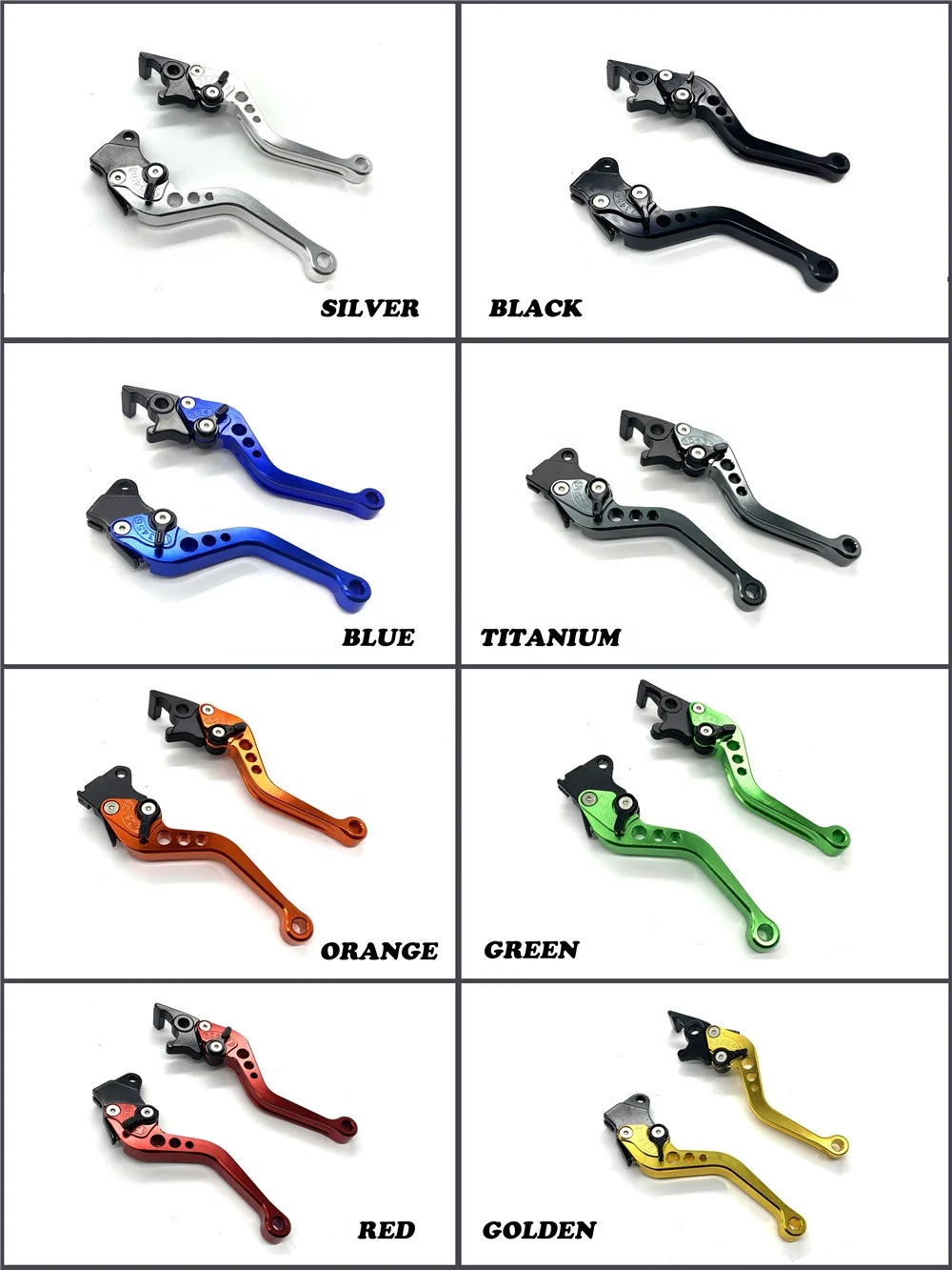 CNC Motorcycle Scooter Clutch Lever Electrical Bike GY6 125 150 GP110 XMAX400 Performance CNC Disc Brake Levers Handle Levers