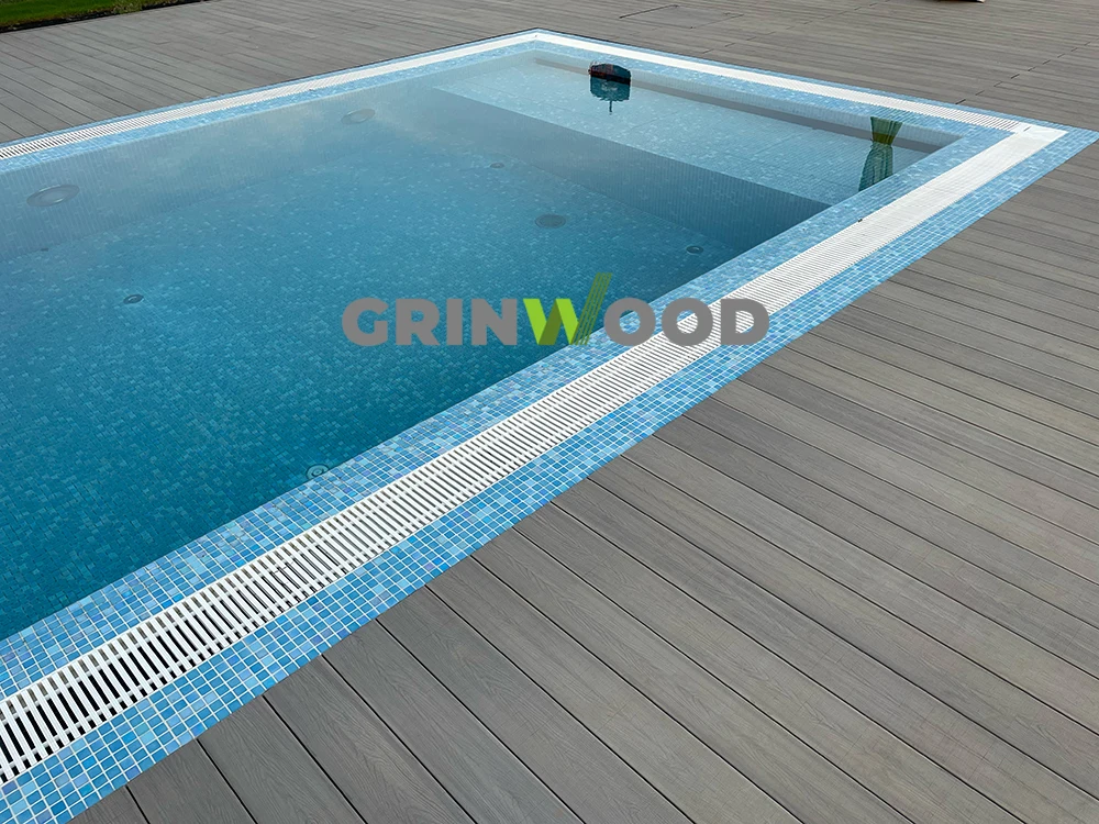 Outdoor Garden Use Outdoor Hollow Waterproof Wpc Composite Decks Floorings