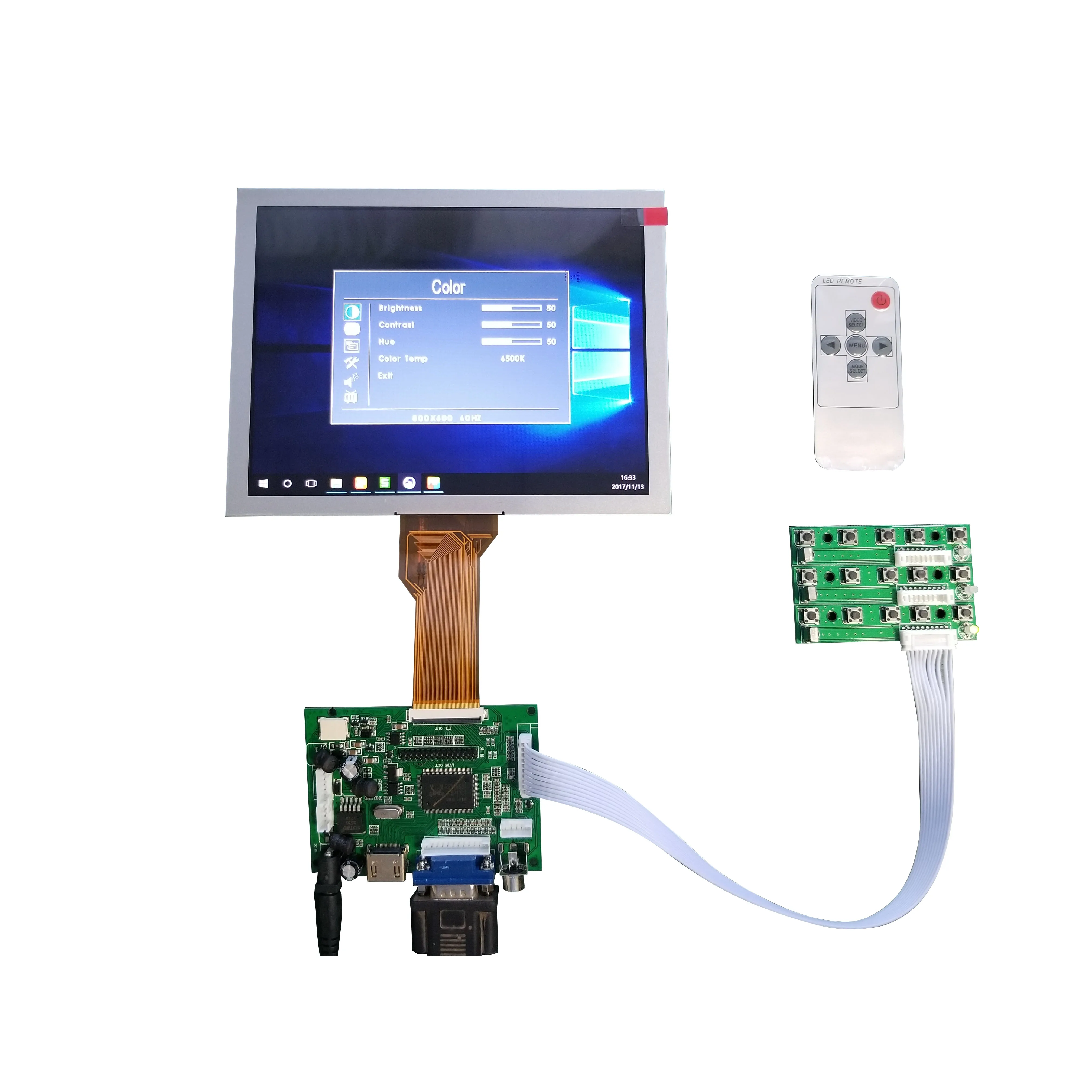 EJ080NA-05B 8 дюймов tft ЖК модуль с FPC TTL драйвер