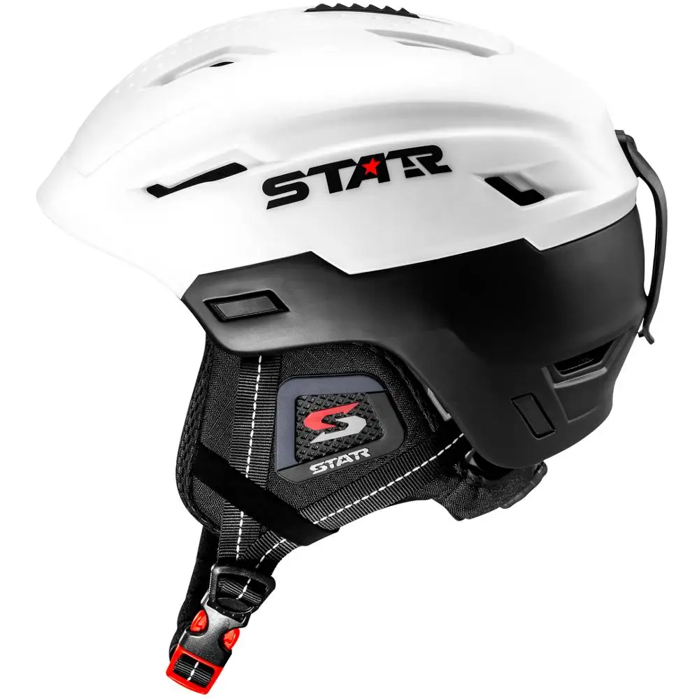 CE, ASTM Approved Outdoor Sports Ski Snowboard Adjustable in mold Helmet for Youth and Adult PC shell