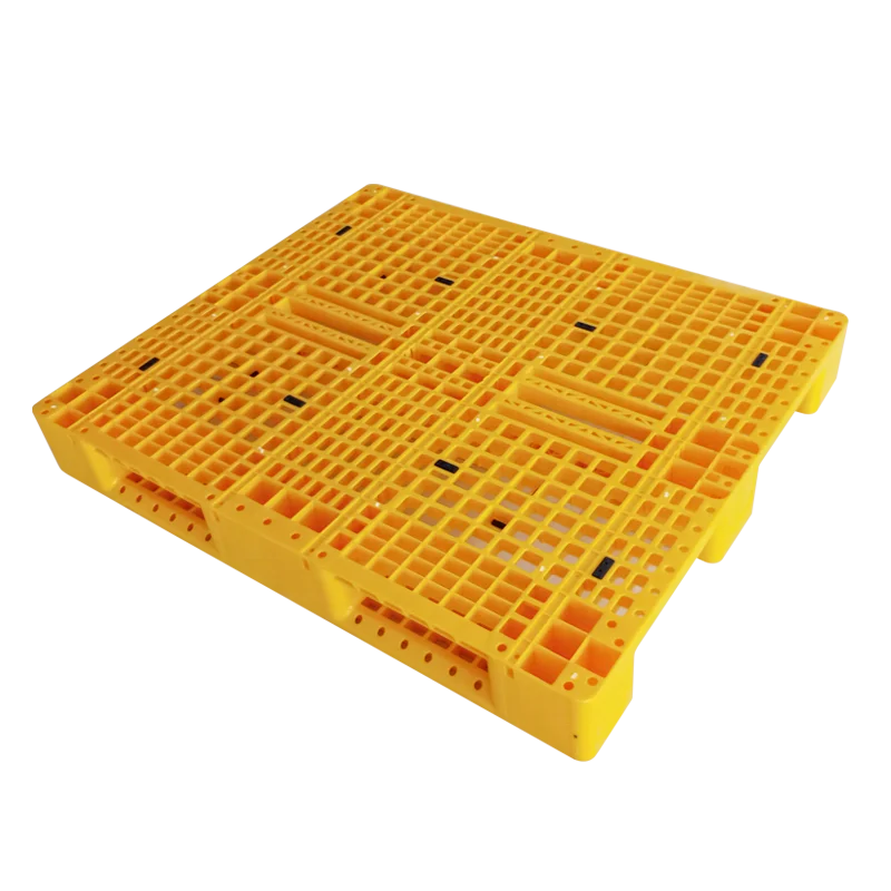 Euro standard 4-way forklift entry 3 runners hdpe Plastic Pallet for warehouse