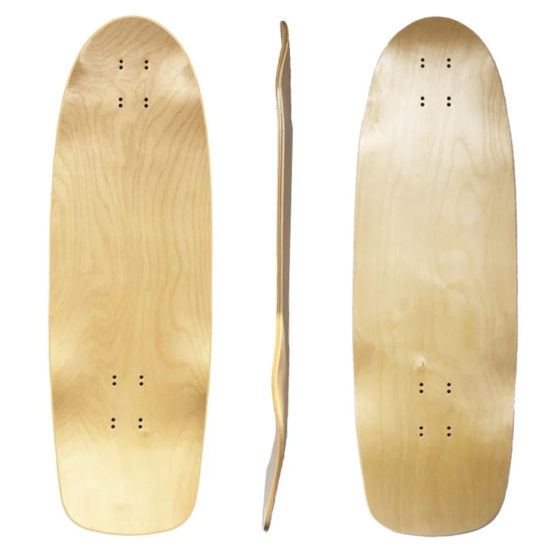 New Custom Old School Mini Cruiser Skateboard Longboard Deck With 7 Ply Canadian Maple