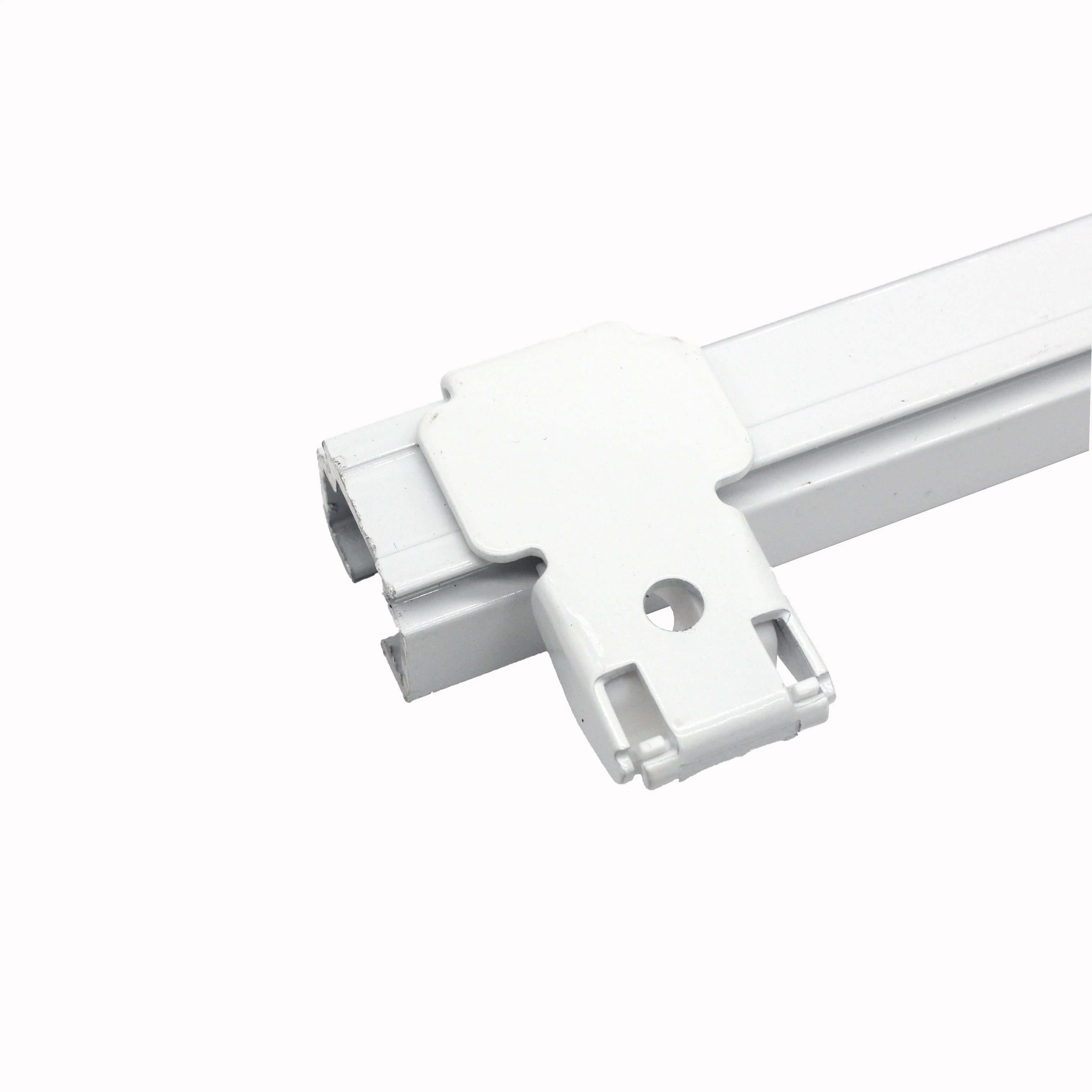 YIBO  Good Quality Hotel Curtain Rod Components Windows Rails Poles Parts Cover Cap with Ceiling Bracket