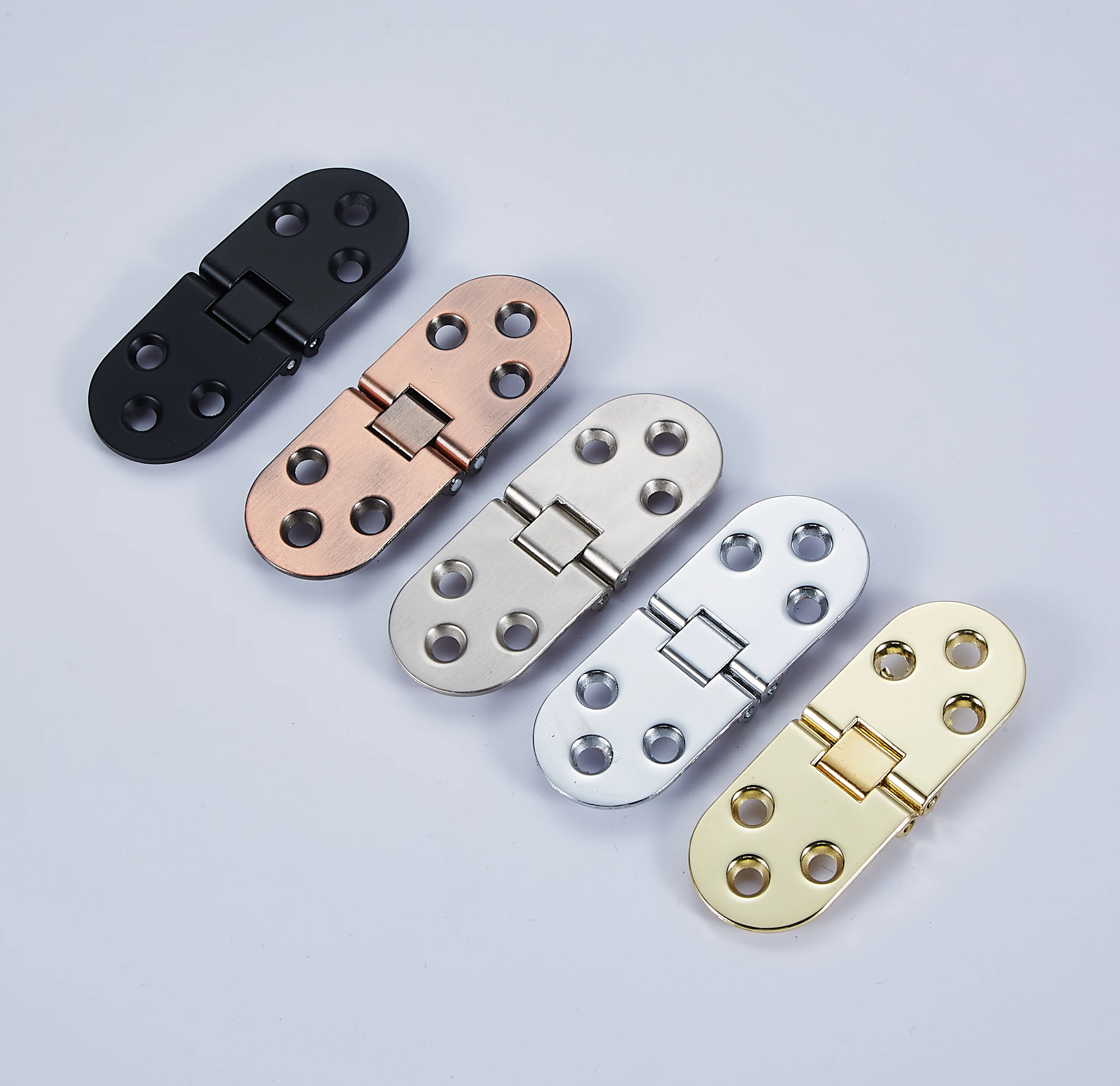 Folding Table Hinge High Quality Semicircle Zinc Alloy Cabinet 360 Degree Door Pivot Hinge