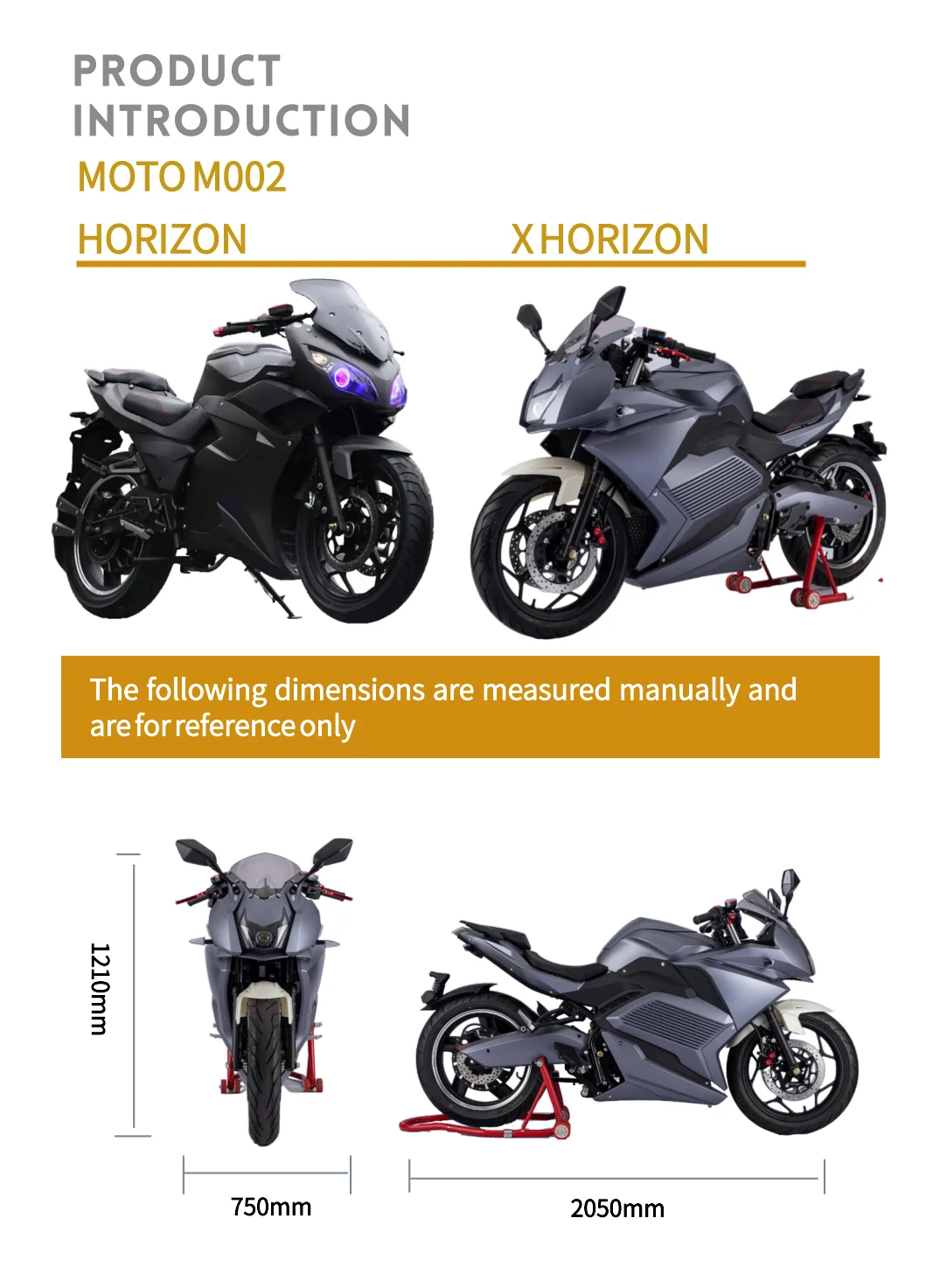 3000W Super Power 72V Engine Motorcycle Long Range Electromobile with Strong Force and Price for Adults