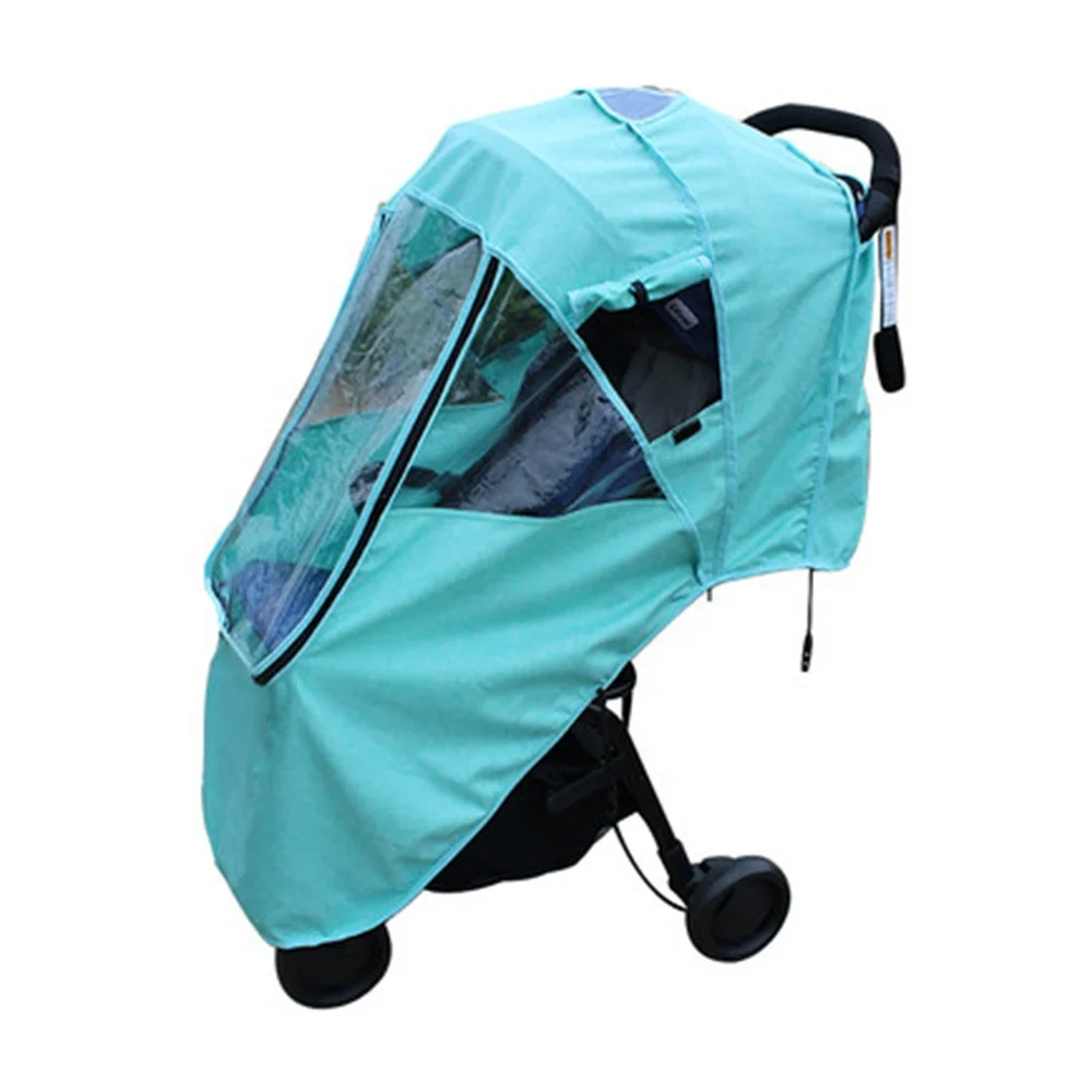2020 High Quality Universal Breathable Linen Waterproof Rainproof Windproof Baby Stroller Rain Cover