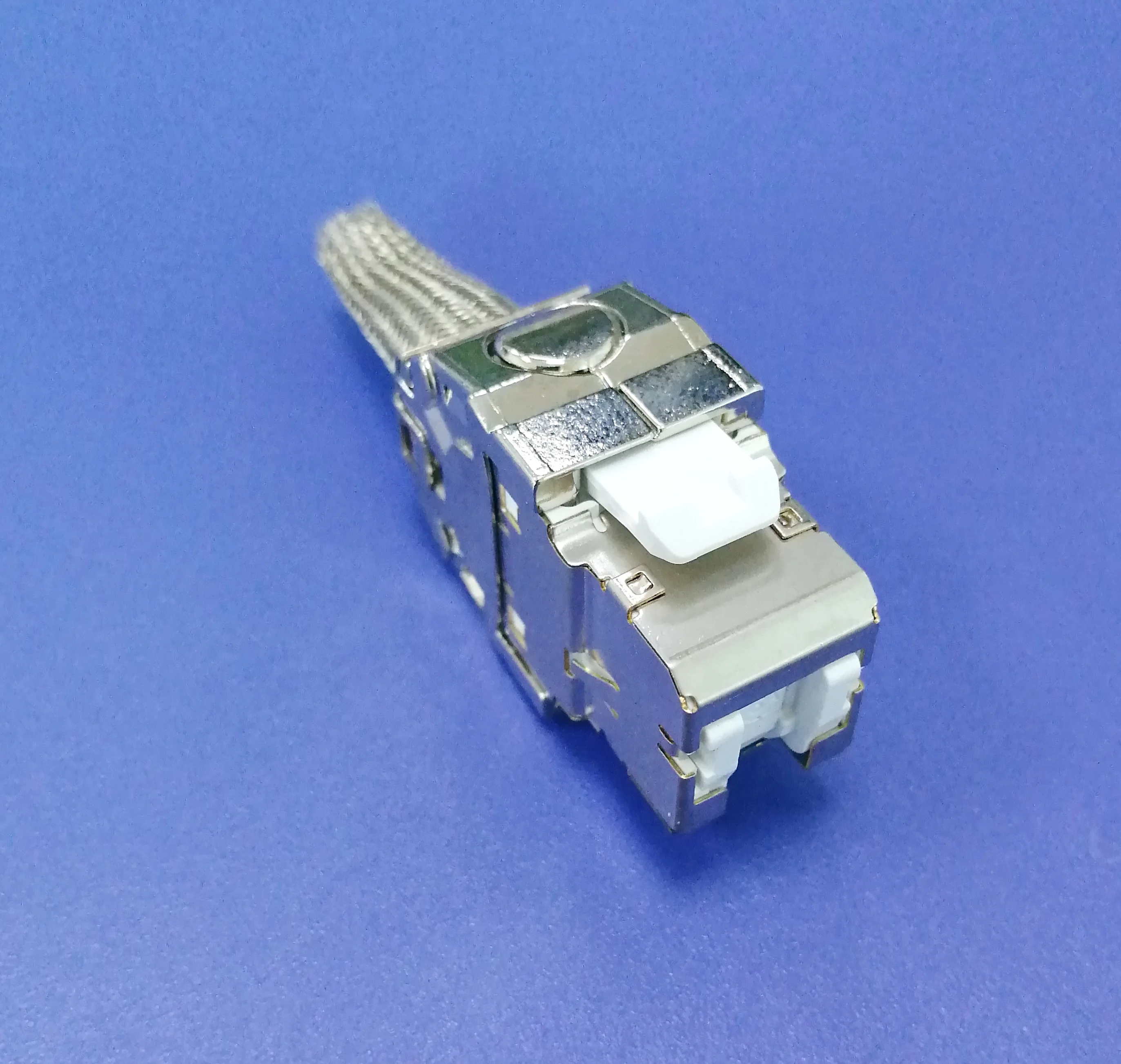 BK-1035ST-C7 Keystone jack cat7 FTP toolless modular jack