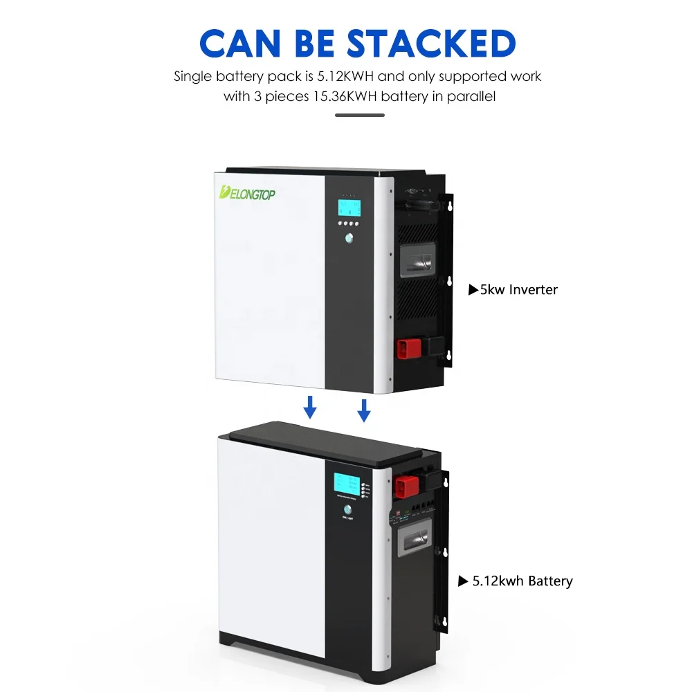 All In One Off-grid Solar PV Energy Storage Systems 5kw Lifepo4 Battery Power Storage Systems Built-in With Inverter For Home