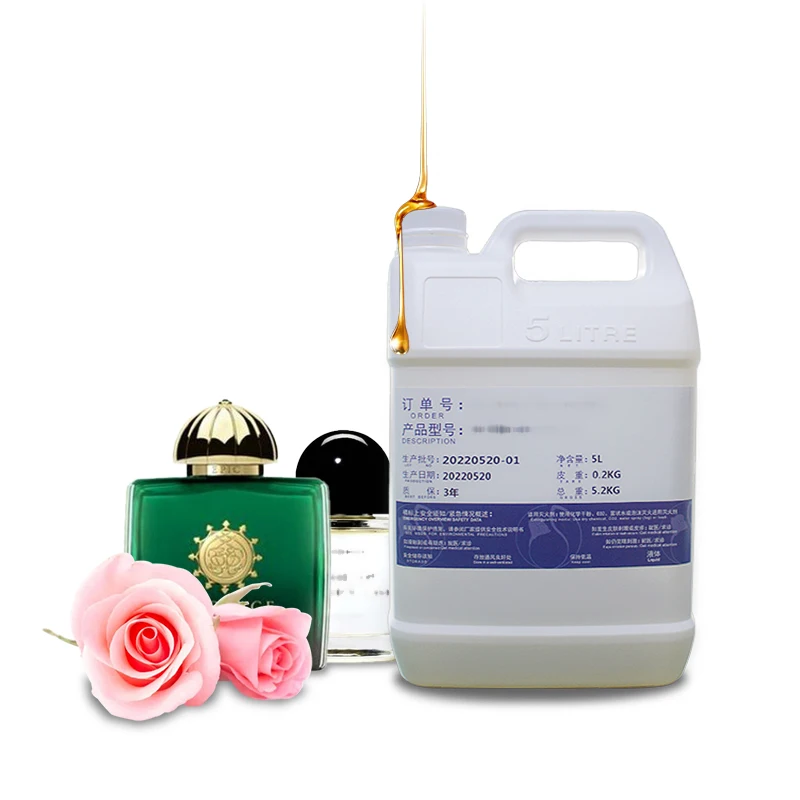 Natural Flower Flavor Fragrance Oils Barrel perfume essential oil brand perfume flavor filling bottle making perfume oil