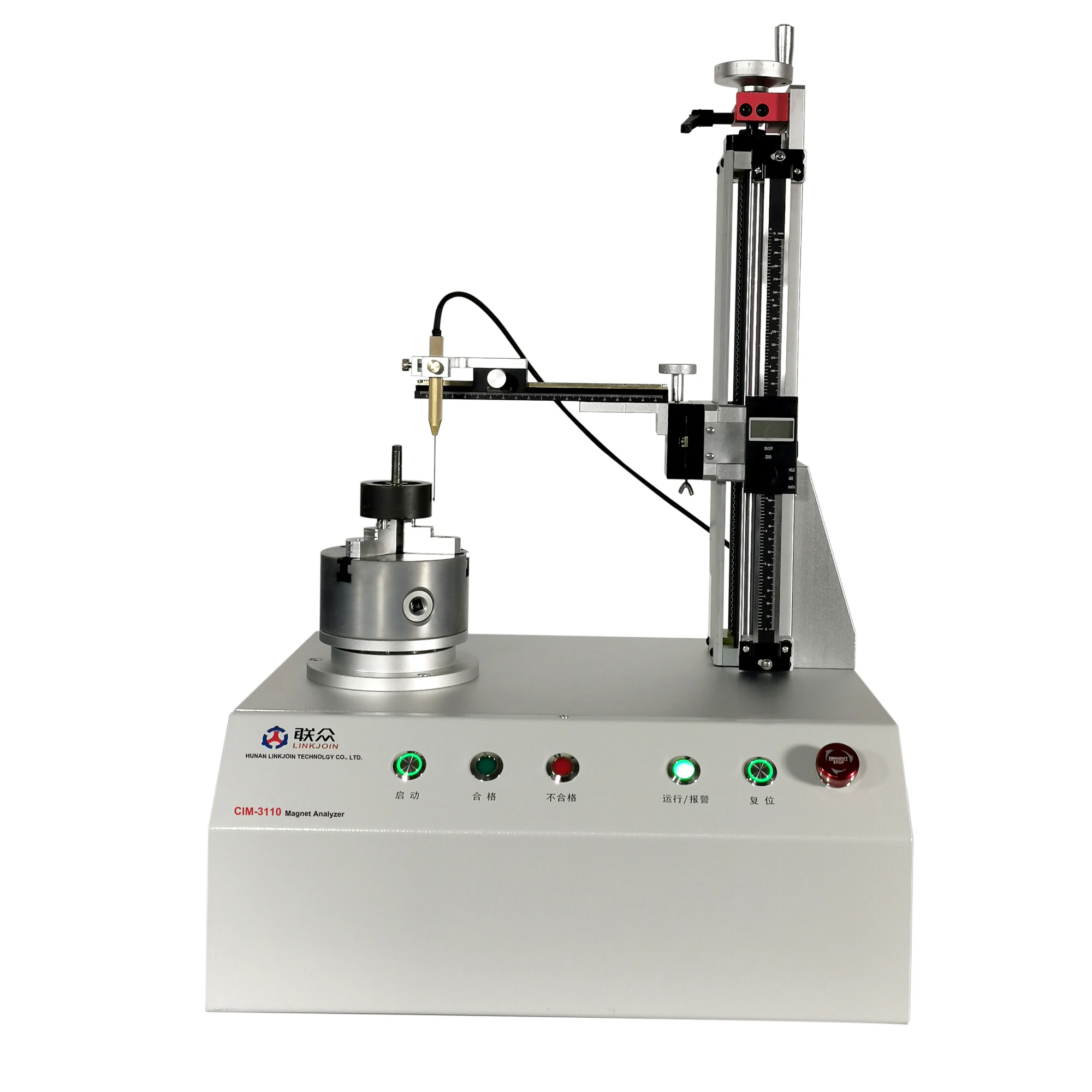 LINKJOIN CIM-3110RMT Magnet Analyzer xyz field meter stepper motor multi pole magnet manufacture trade assurance supplier
