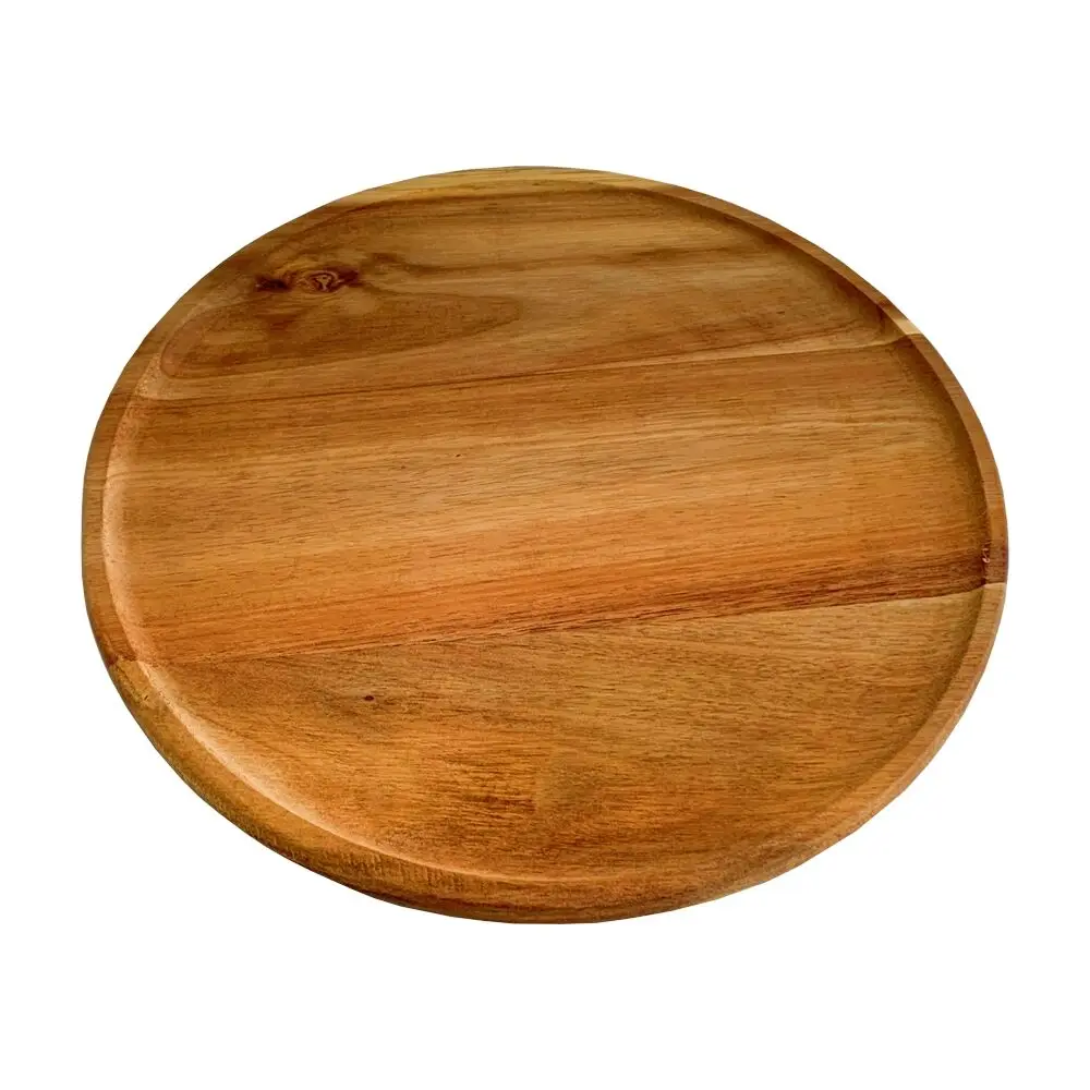 Rustic Wooden Rotating Serving Lazy Susan Removable Round Shape and Simple Design Piece Gifts Storage Amazing Quality Product
