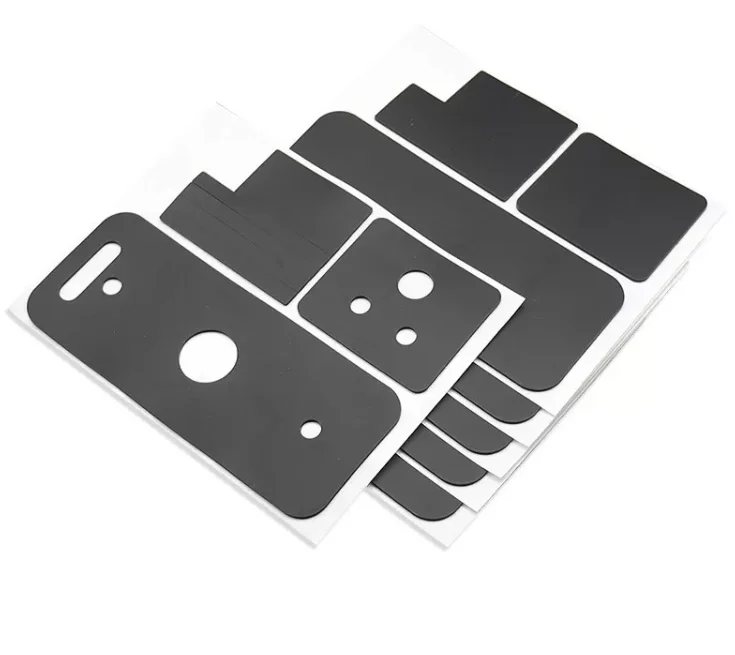 Custom-made Round 3m Self Adhesive EPDM/NBR Rubber Felt Antislip Foam Pads Rings