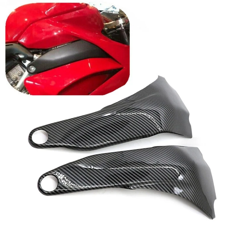 Motorcycle Modified Spare Parts For DUCATI PANIGALE/STREETFIGHTER V4/V4S /V4R  CARBON FIBER FRAME COVERS PROTECTORS Accessories