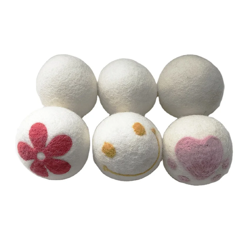 sheep eco friendly natural woolen laundry blend felt drying balls wool dryer balls organic