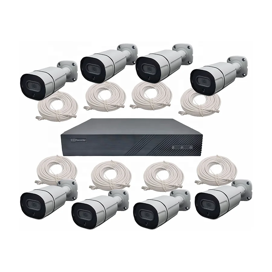 Комплект сетевого видеорегистратора H.265 8CH(5MP/CH)