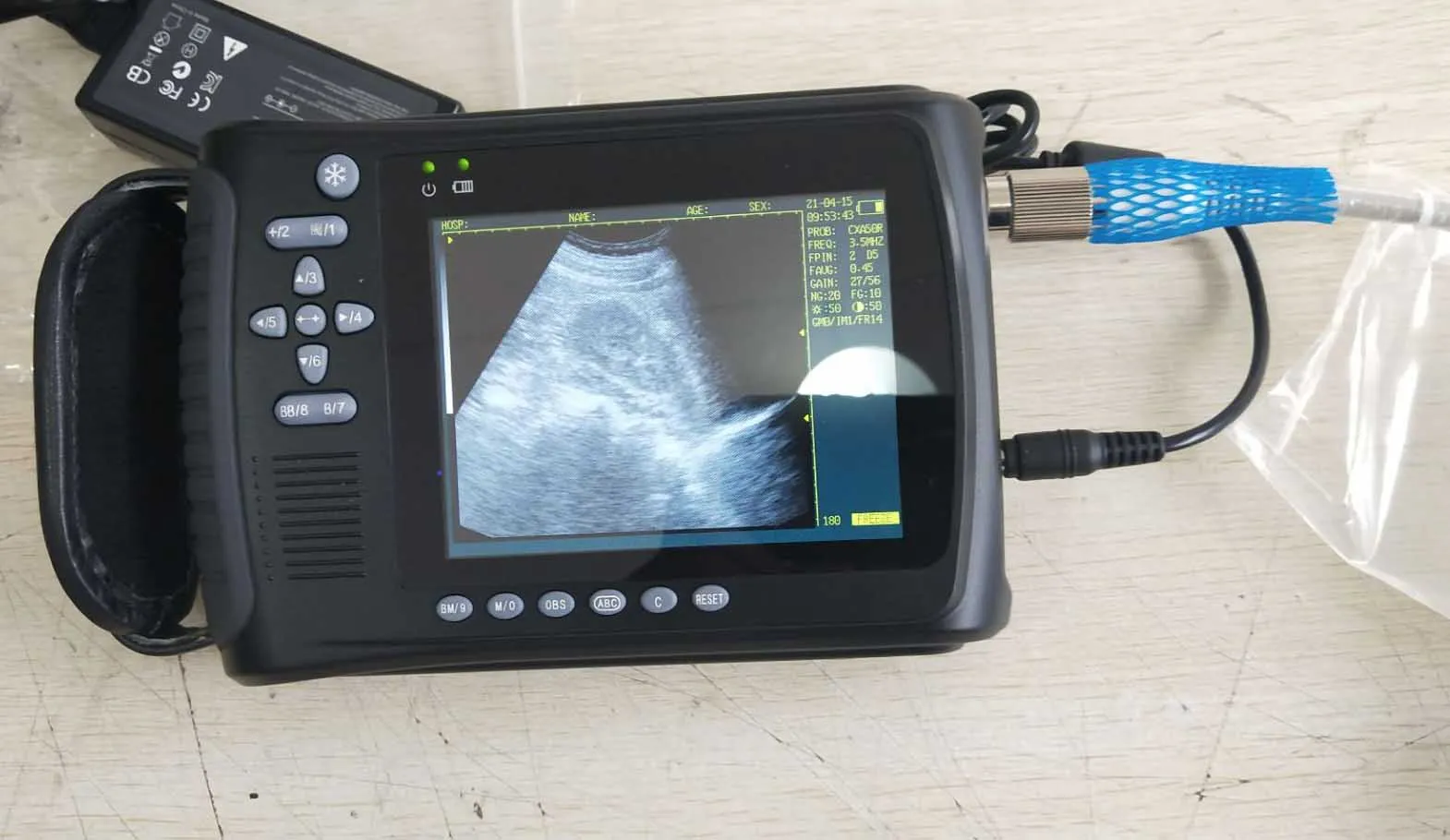 Medical equipment handheld Ultrasound Machine Portable Ultrasound Scanner for vet