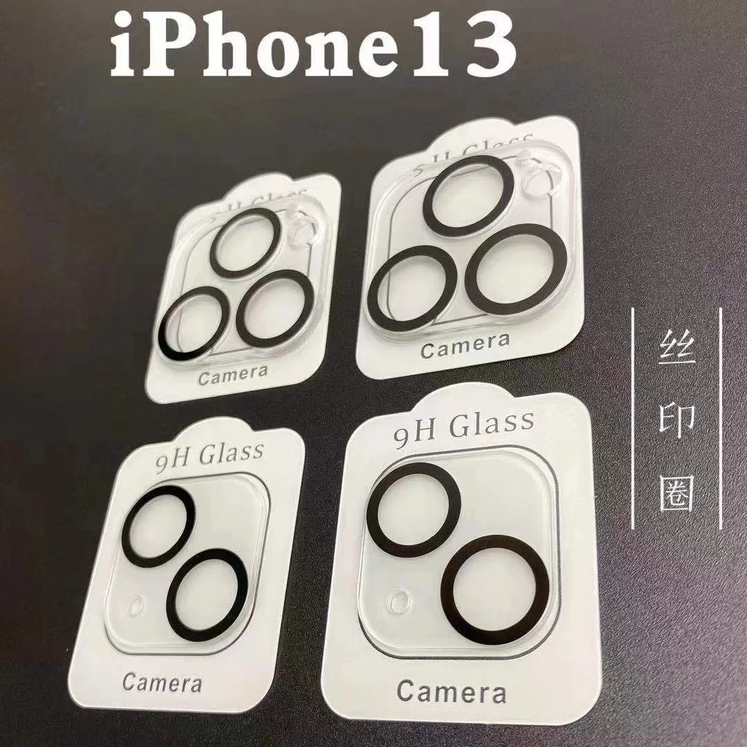 3D Full Lens Curved Tempered Glass Rear Camera Lens Protector for iPhone 11 12 13 14 mini Pro Max