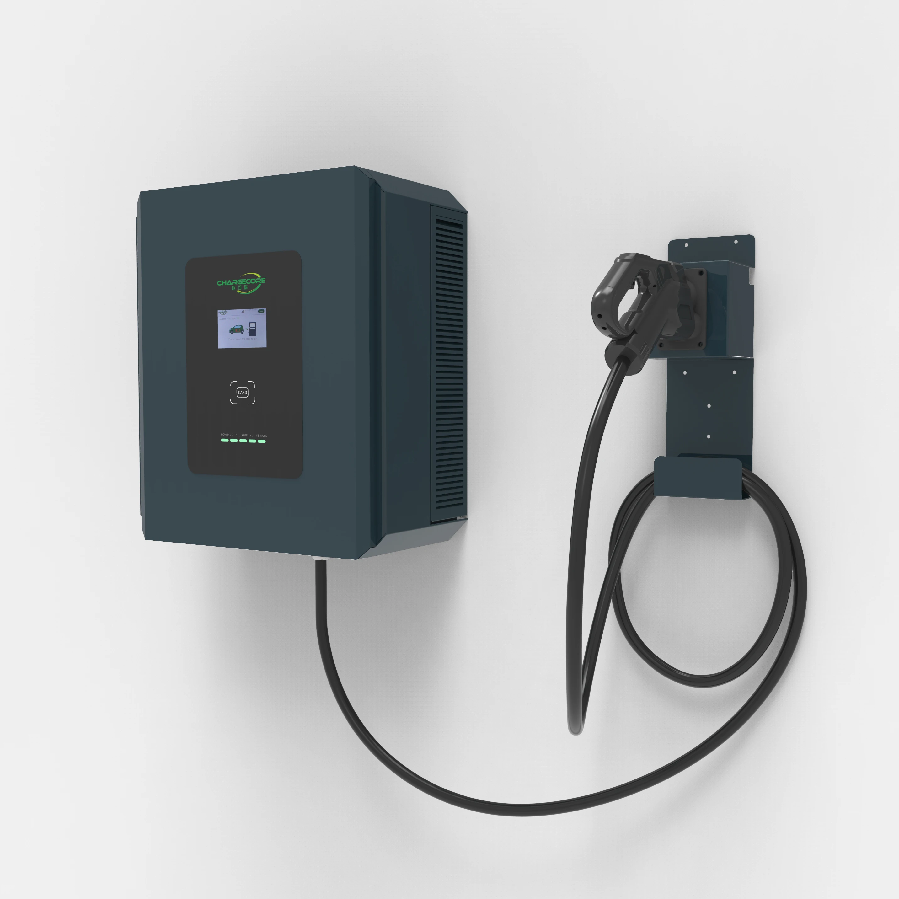 20 квт DC зарядная станция wallbox с RFID-картой CCS chademo charger EV